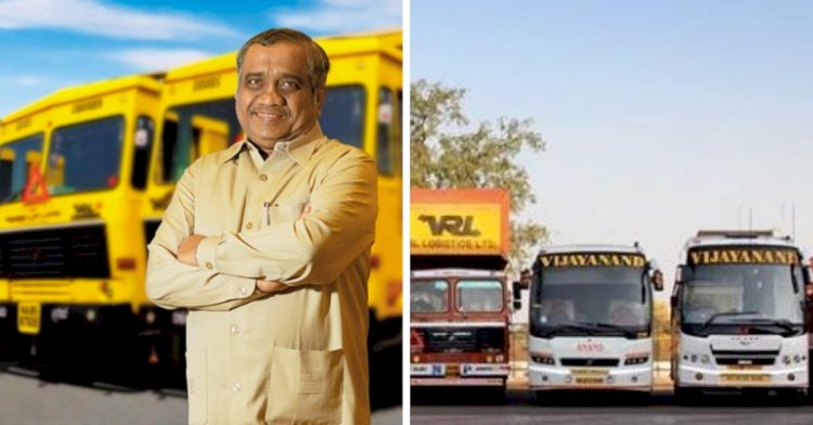 Vijay Sankeshwar : Success Story of Largest Fleet Owner In India &  Founder of Brand VRL Logistics
