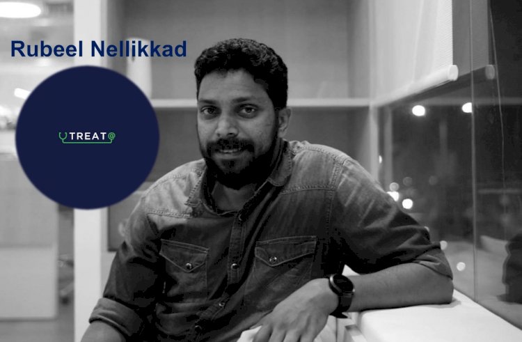 Startup TreatAt - Founder Rubeel Nellikkad  Blessed People With Online Medical Assistance