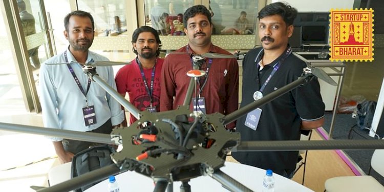Drone Revolution: Kochi Based Startup’s AI-Driven Drone Combats Covid-19