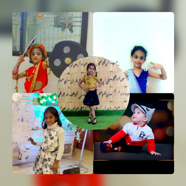 Top Five Winners Of Online Fancy Dress Competition Got Featured On VTV India Portal 
