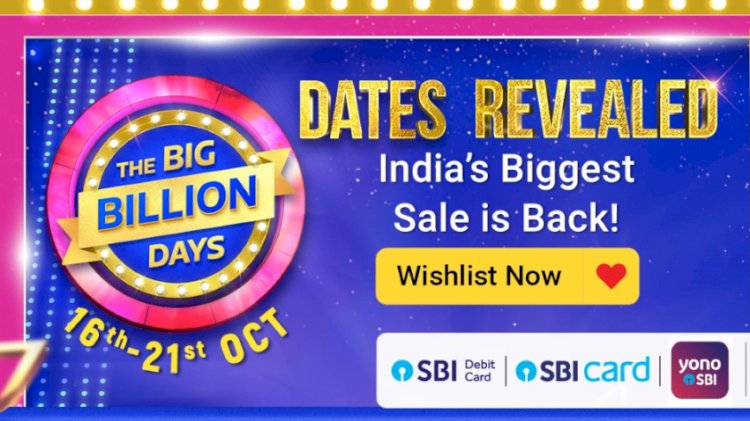 Flipkart Big Billion Days sale announced