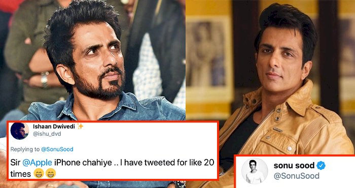 Megastar Sonu Sood Gives A Sarcastic Reply To The Guy Who Asked For An iPhone For His Girlfriend