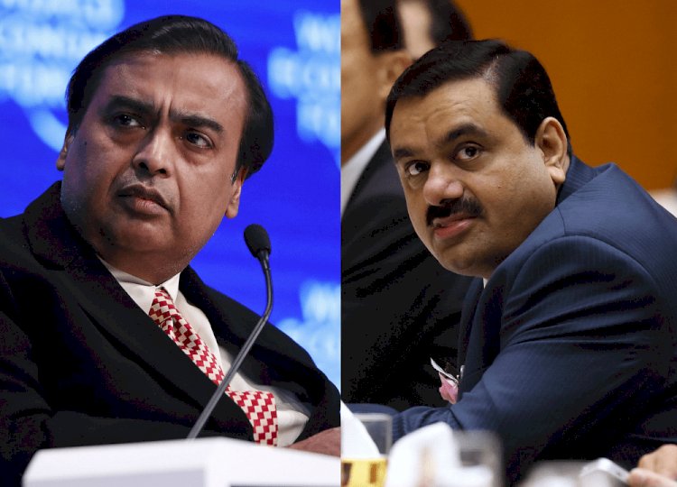 In The Race Of Green Energy Dominance Billionaires Mukesh Ambani And Gautam Adani In A New Face-off