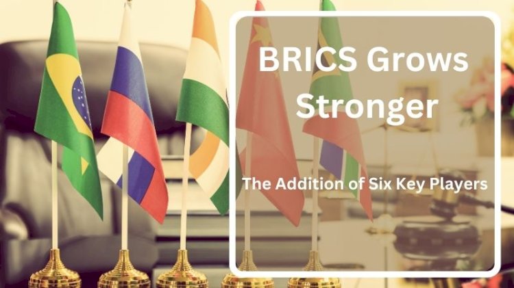 BRICS Grows Stronger: The Addition of Six Key Players