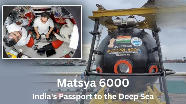 Matsya 6000: India's Passport to the Deep Sea