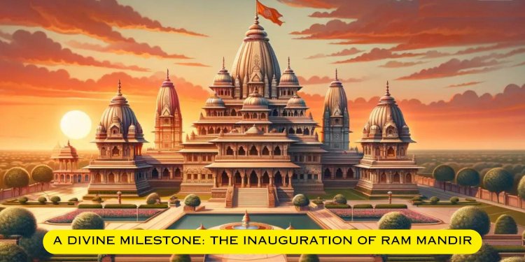 A Divine Milestone: The Inauguration of Ram Mandir